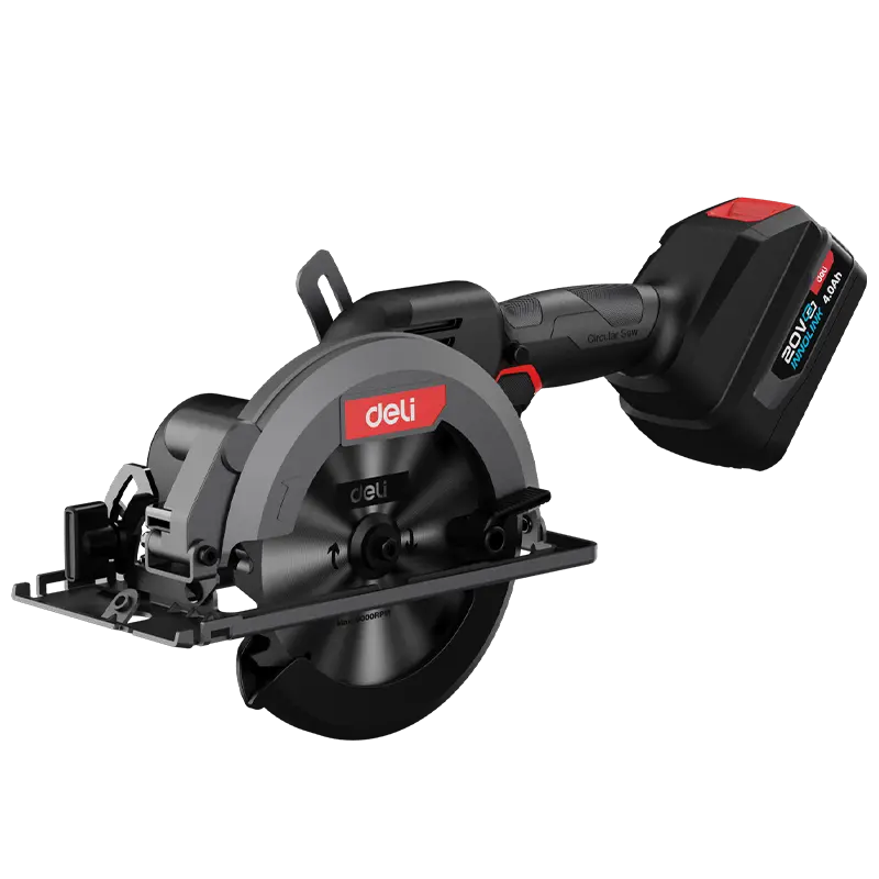 Deli Li-ion circular Saw 150mm 20V 4Ahx2 DE-EDE-YJ20-1D4