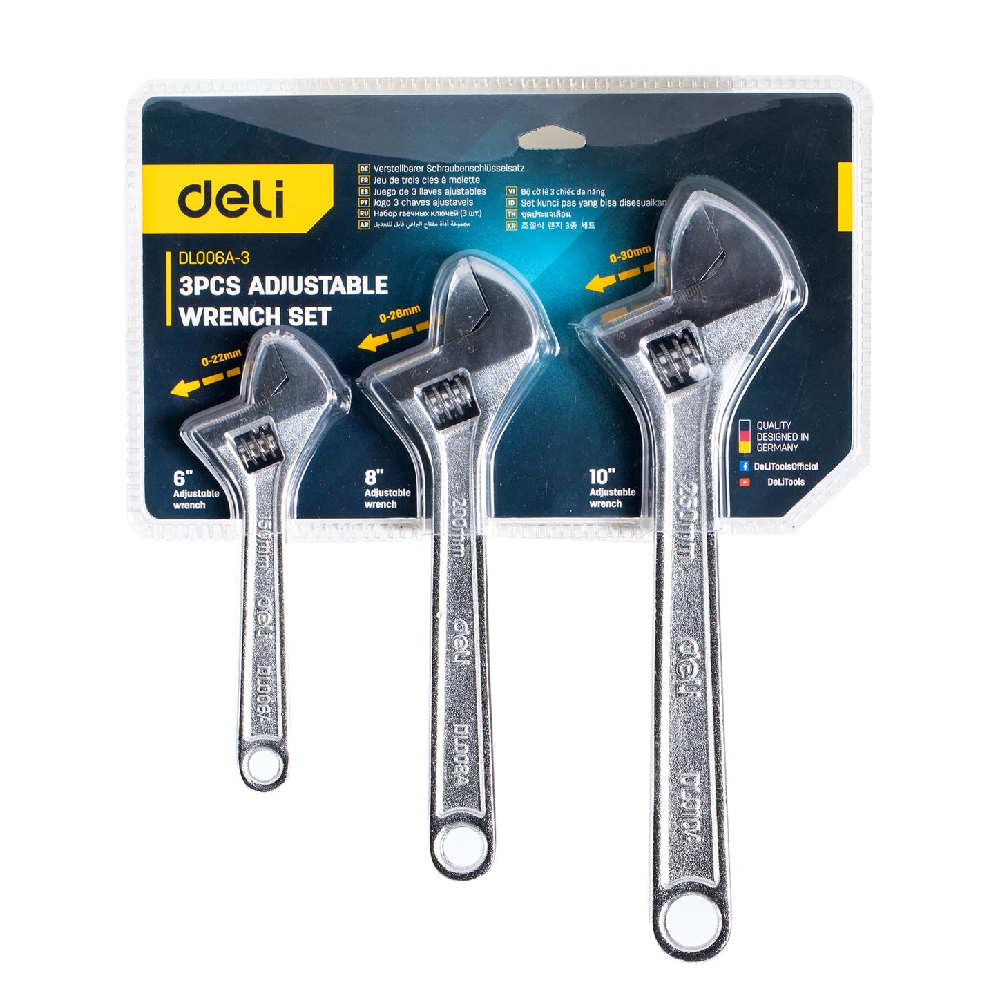 Adjustable Wrench 6"