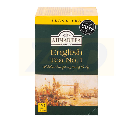 Ahmad English Tea No.1 - 20 Foil Teabags