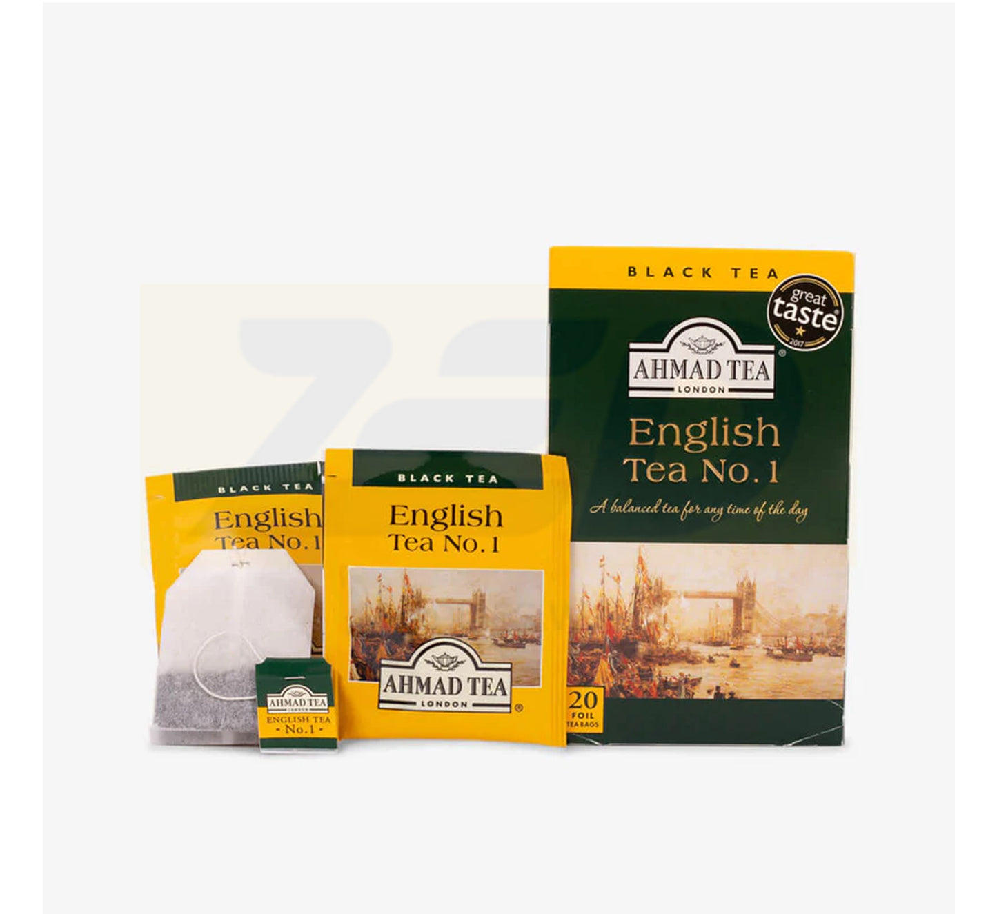 Ahmad English Tea No.1 - 20 Foil Teabags x 6 Box