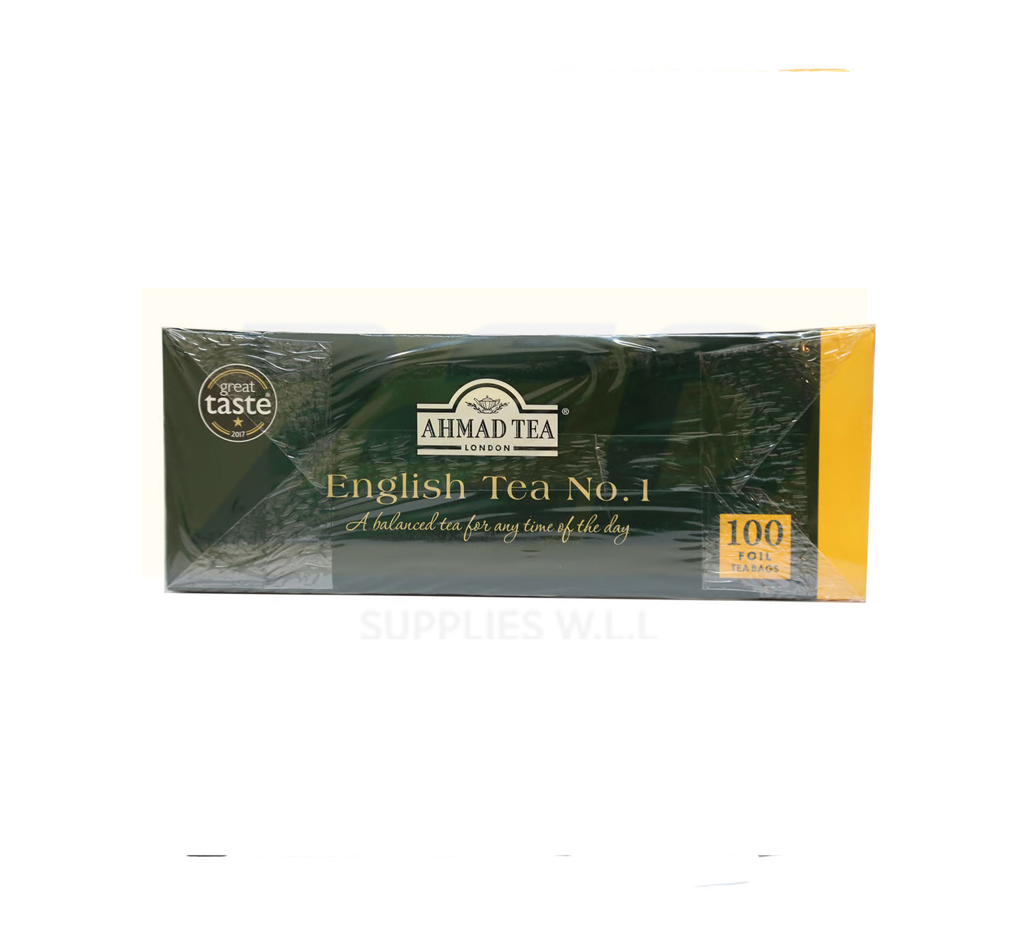 Ahmad English Tea No.1 - 100 Foil Teabags x 12 Box
