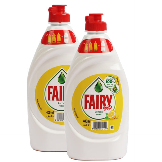 Fairy Dish Washing Lemon Value Pack 2 x 400 ml