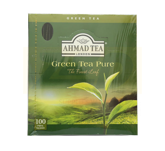 Ahmad Tea Green Tea - 100 Foil Teabags