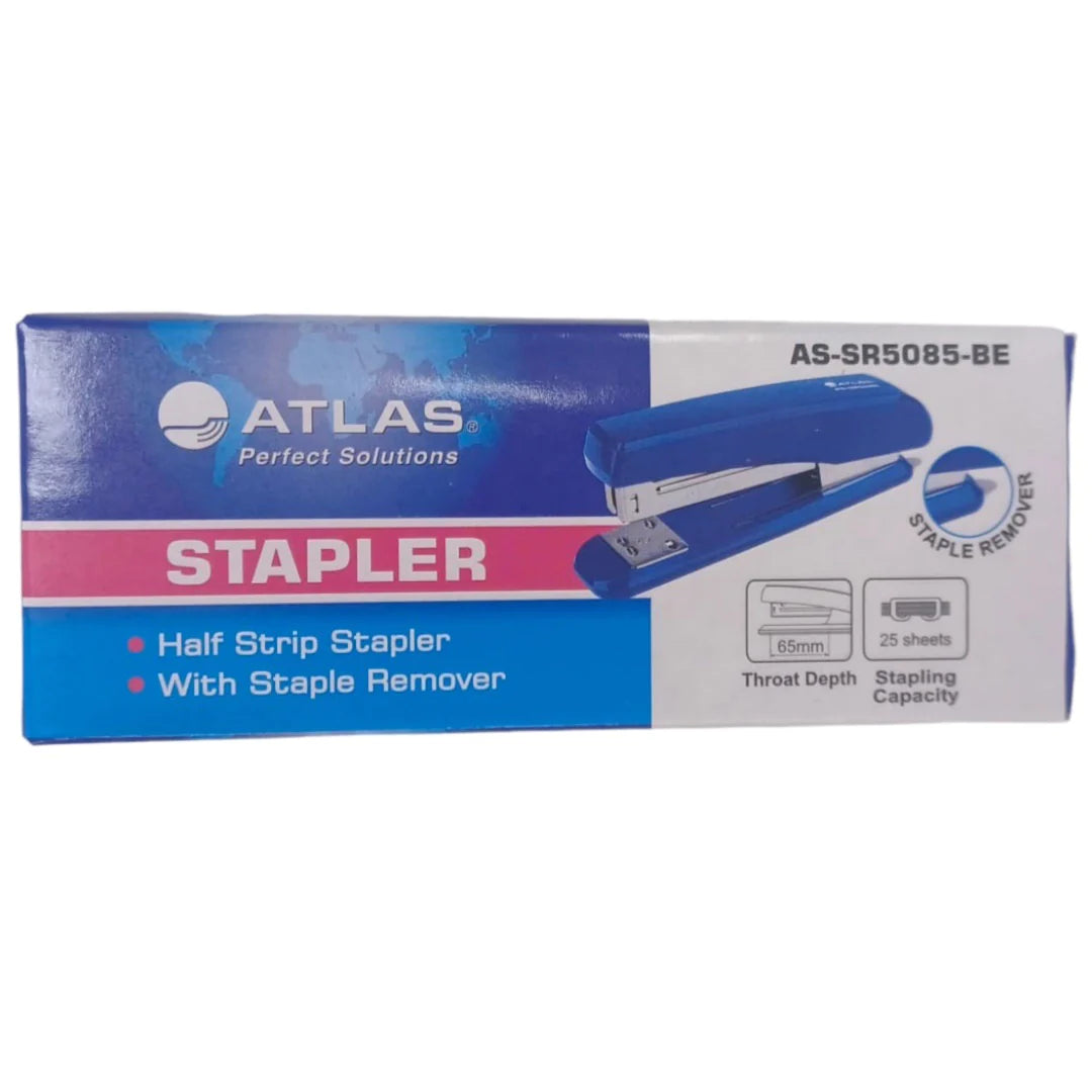 Atlas HalfStripMetalStapler W/StapleRemover BE AS-SR5085-BE