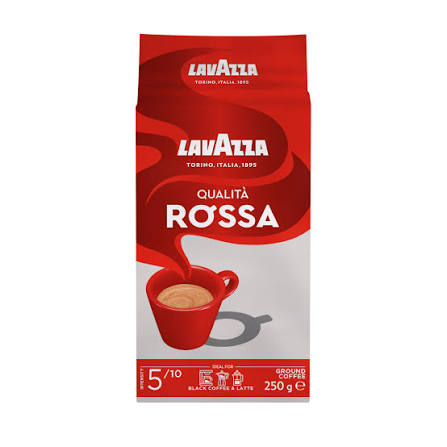 Lavazza Qualita Rossa Italian Ground Coffee 250 g