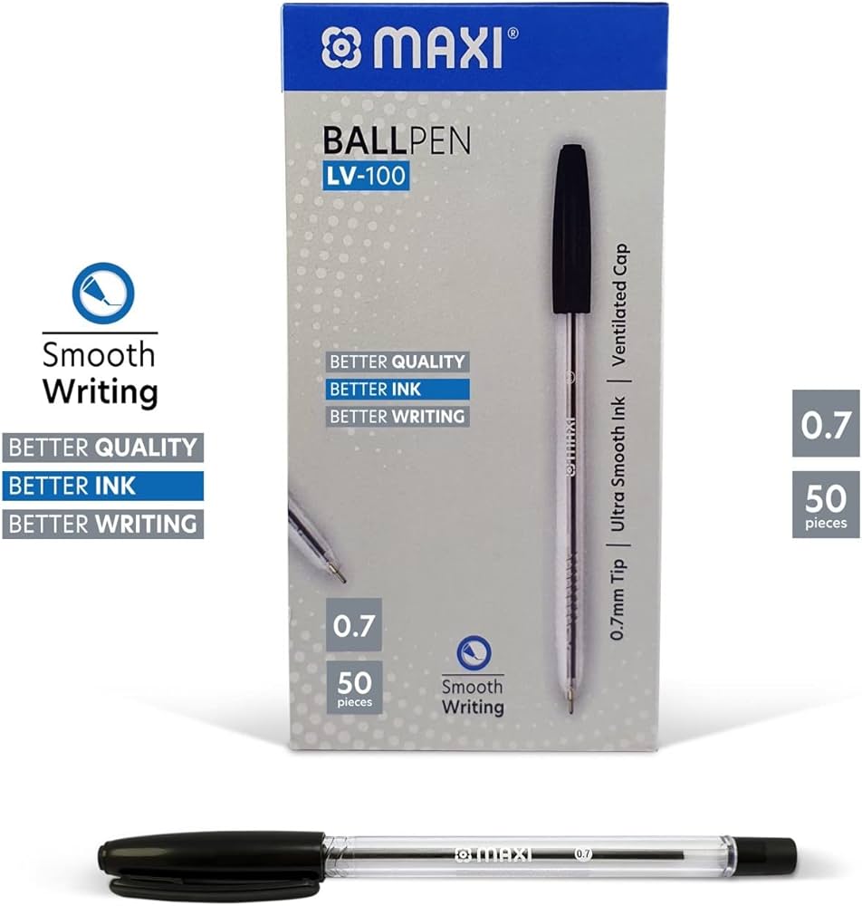 Maxi Ball Pen Blk