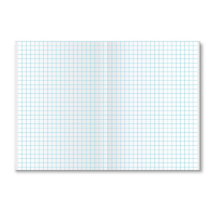 Square Line 10mm Note Book 9x7 Brown Cover 60/S PVC FX-77147