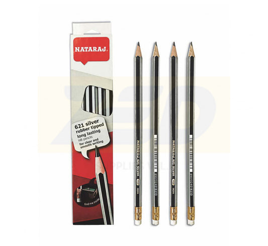 Nataraj Silver Pencil Sharpened 12 pcs/ pkt