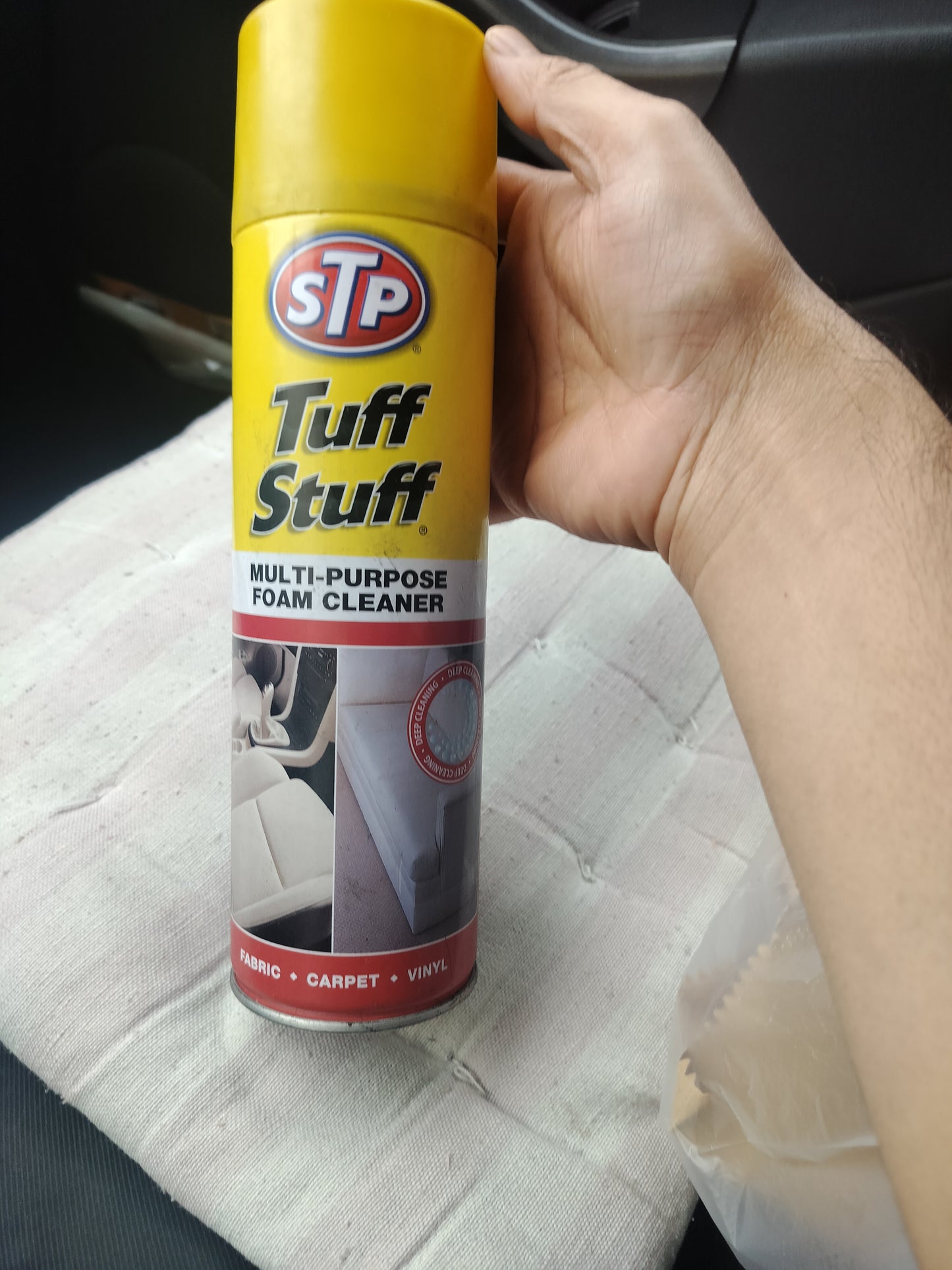 STP Tuff stuff Multi purpose foam Cleaner