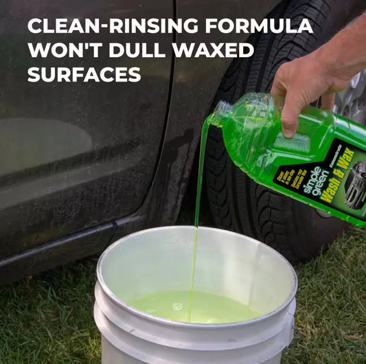 Simple Green Car Wash and Wax Works On All Vehicle Types - 67 oz.