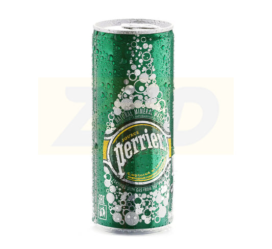Perrier Natural Sparkling Mineral Water - Slim Can 3 x 10 x 250 ml