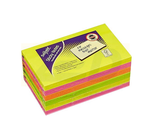 Post-it Notes Snopake 3M - 5 x 3 in - Neon