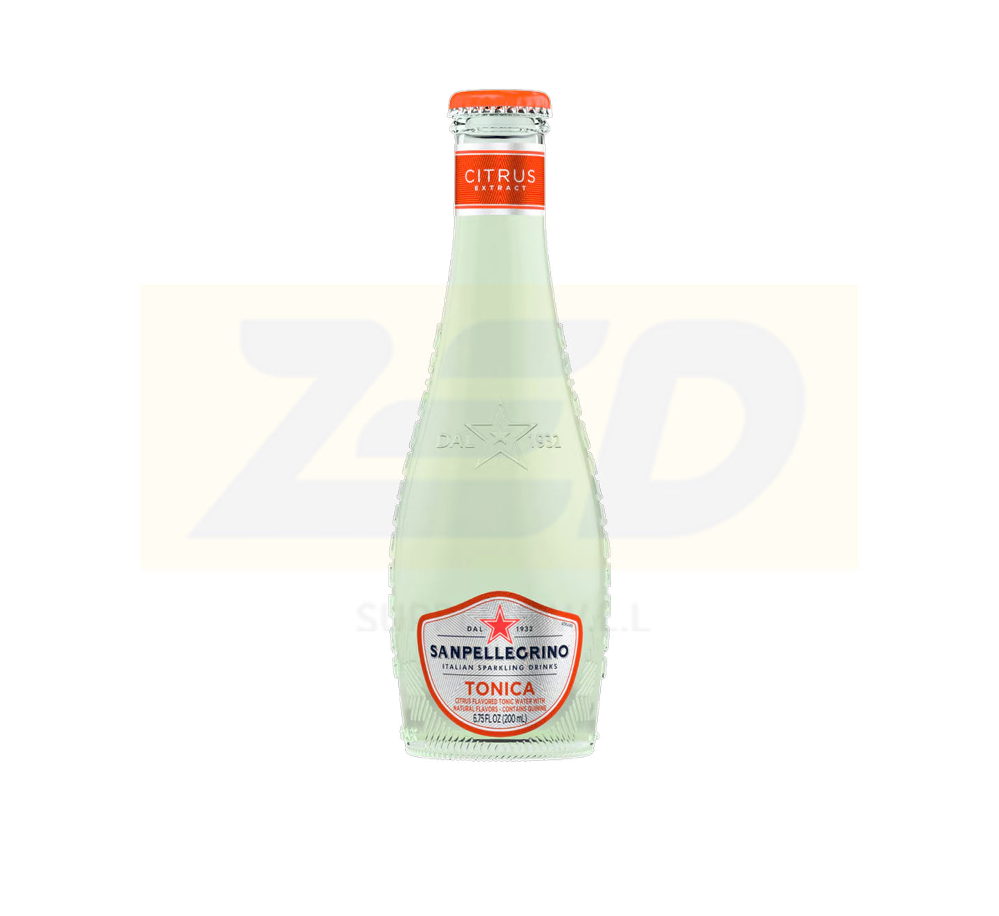 San Pellegrino Tonica Citrus Glass Bottle 24 x 200 ml