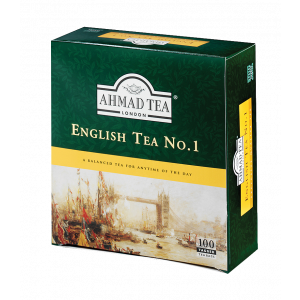 Ahmed English Tea No 1 Tag Less 100Pcs