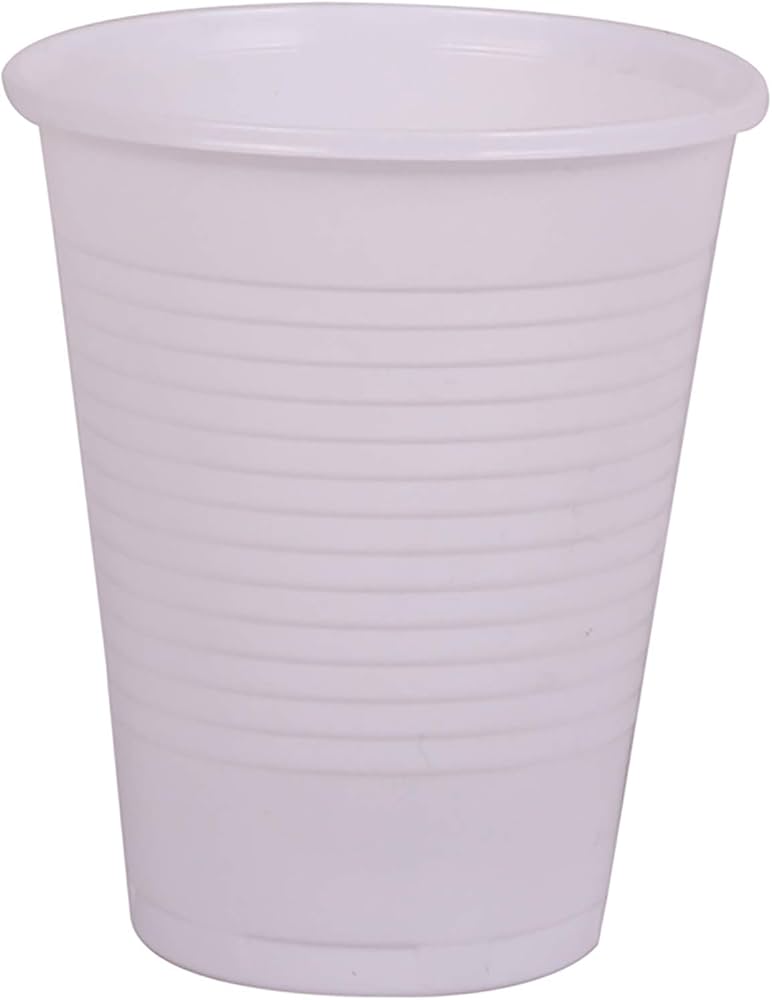 Hotpack Disposable Plastic Cups 6 oz 50 Pcs X 20PKT