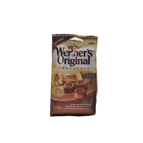 Storck Werthers Choc Caramel Stand Up Bag (125gms)