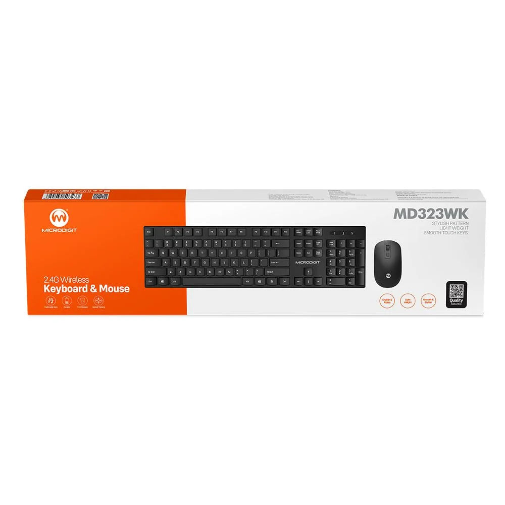 Wileless Keyboard Microdigit Md323Wk