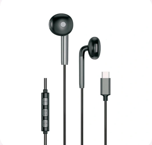 Wired Earphone Microdigit De421T Type-C