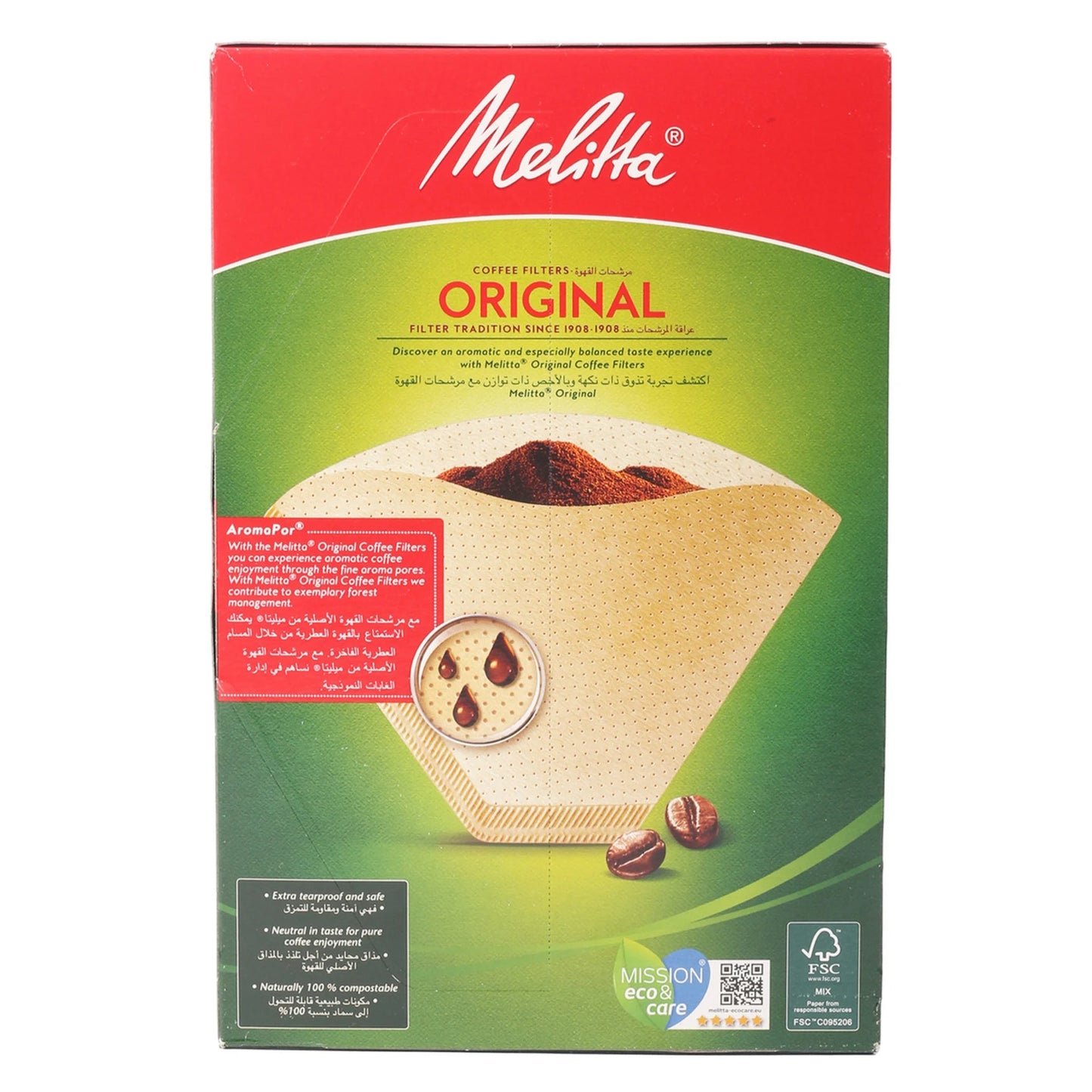 Melitta Original Coffee Filters 1x6 40pcs