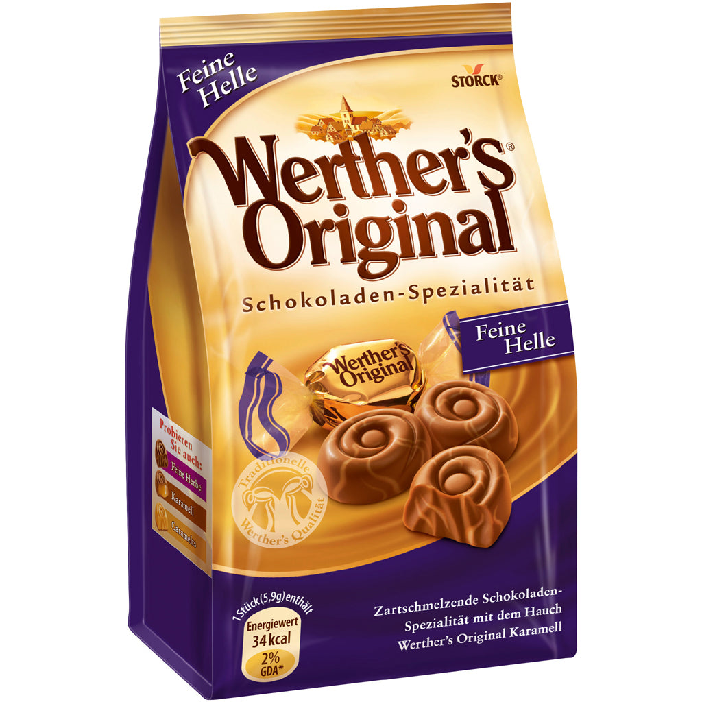 Storck Werthers Milk Chocolate Standup Bag (125gms)