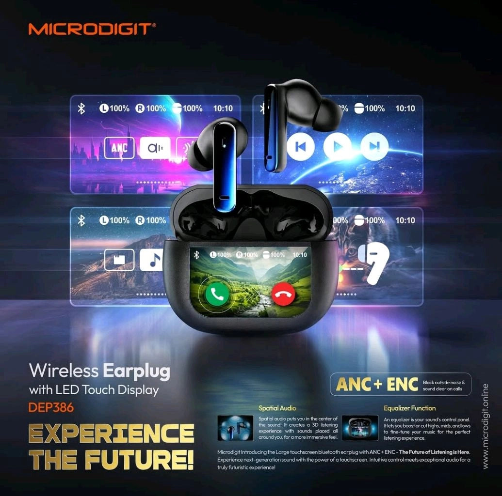 Wireless Earplug Microdigit Dep386