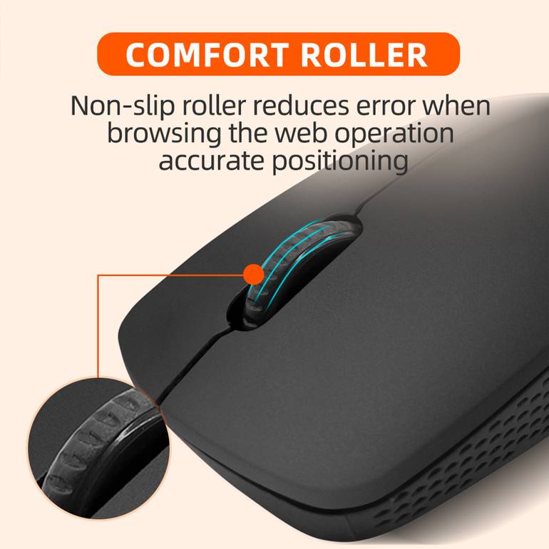 Wireless Mouse Microdigit Md225Wm