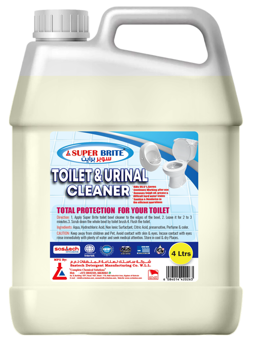 SuperBrite-ToiletBowl cleaner 4ltr can