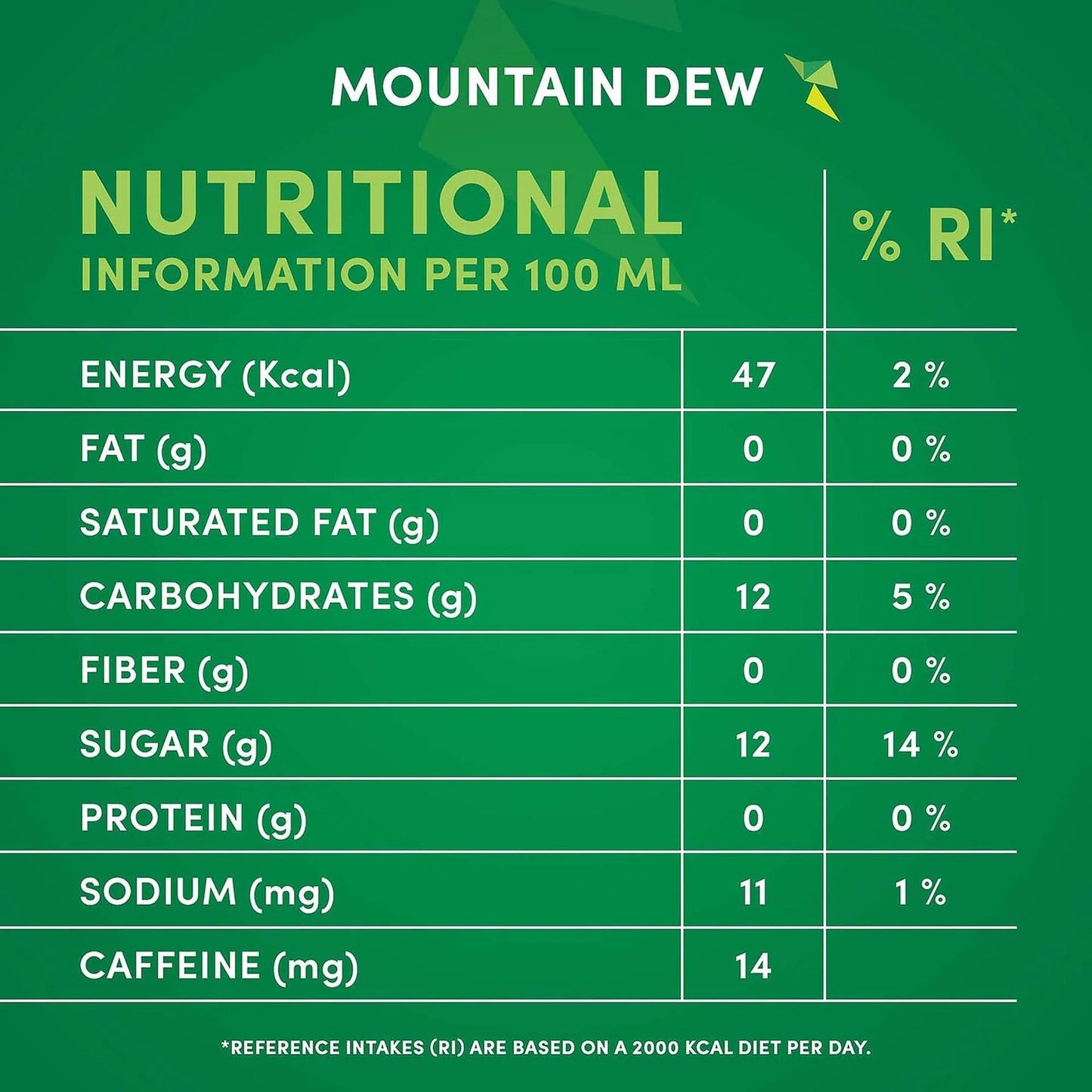 Mountain Dew Carbonated Drinks 400 ml