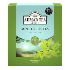 Ahmed Green Tea Mint 100 Teabags