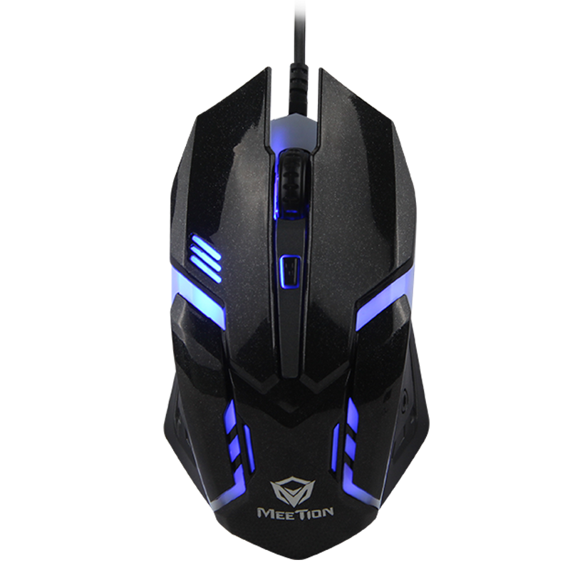 Meetion MT-M371 Gaming Mouse With backlit Black 1600 DPI