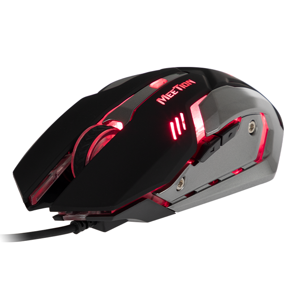 Meetion MT-M915 Gaming Mouse With backlit Black/White 2400DPI