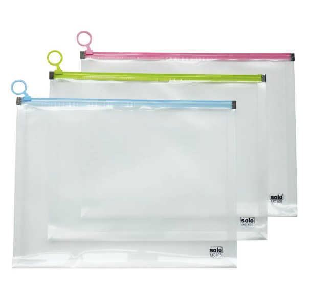 Zipper Documents Bag