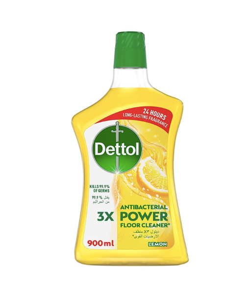 Dettol Lemon Antibacterial Power Floor Cleaner 900ml