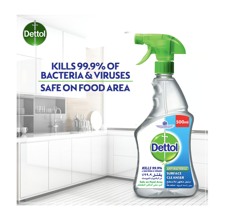 Dettol surface cleaner spray 500 ml