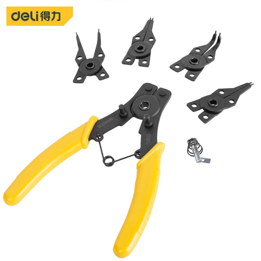 Five-in-one Circlip Pliers 6"
