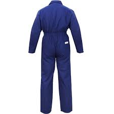 Komy Cover All: 100 % Cotton Dark Blue 2Xlw/Reflector