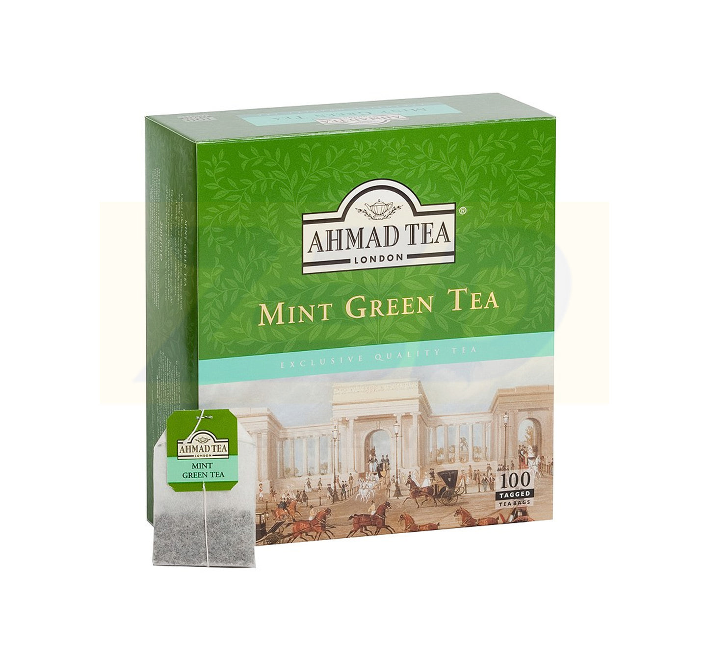 Ahmad Mint Green Tea - 100 Teabags