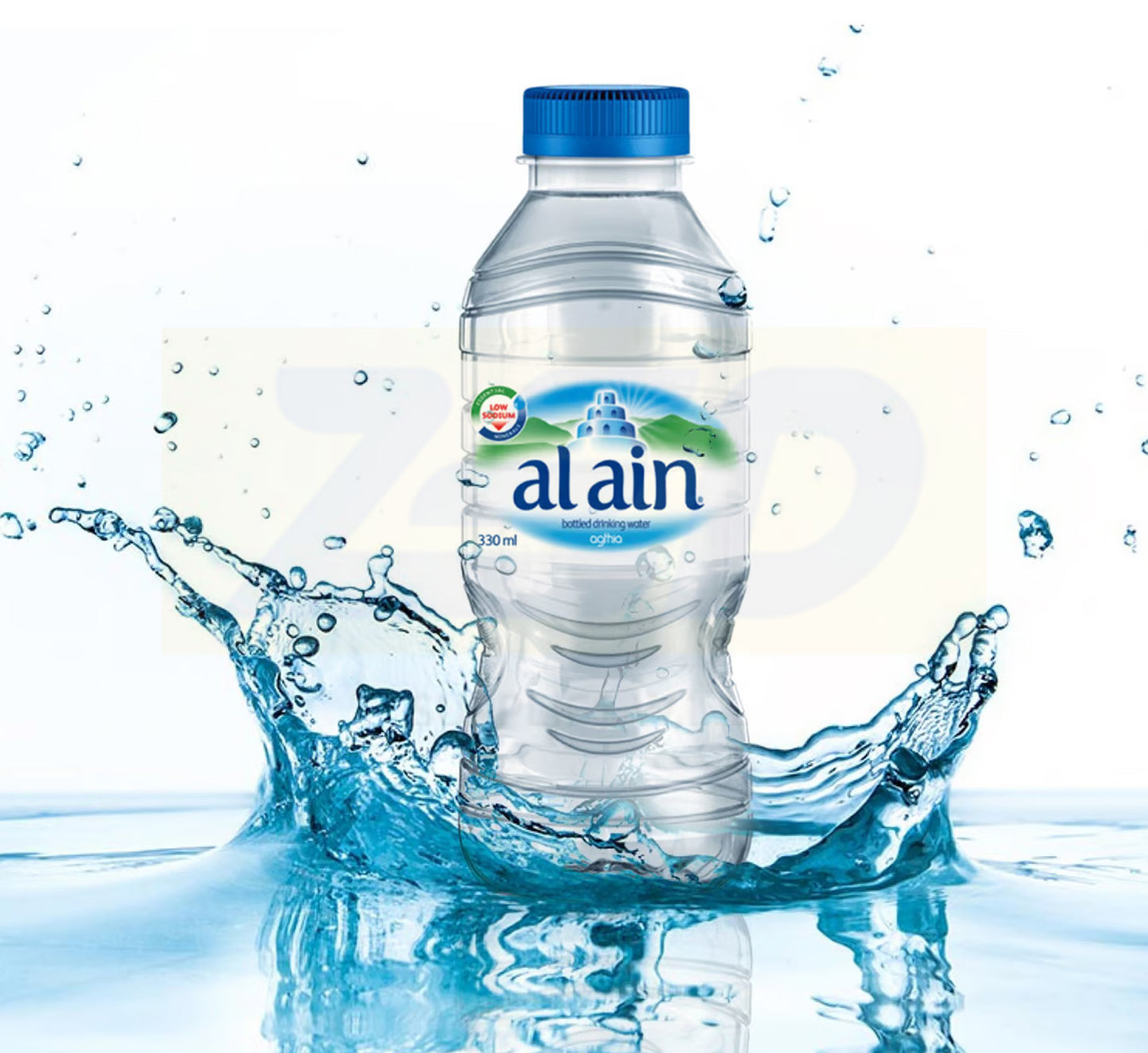 Al Ain Bottled Natural Mineral Water 330 ml x 24