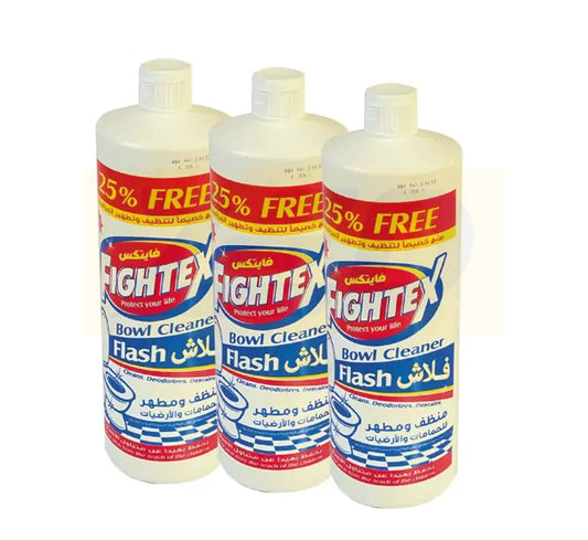 Fightex Bowl Cleaner Flash 3x1.25L