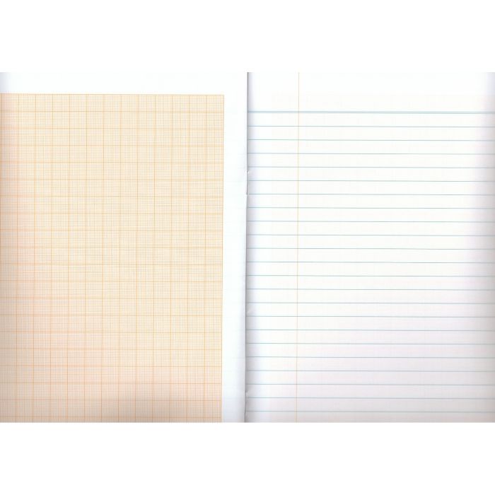 Physics Book 10x8 36L Brown Cover PVC Falcon FX-50299