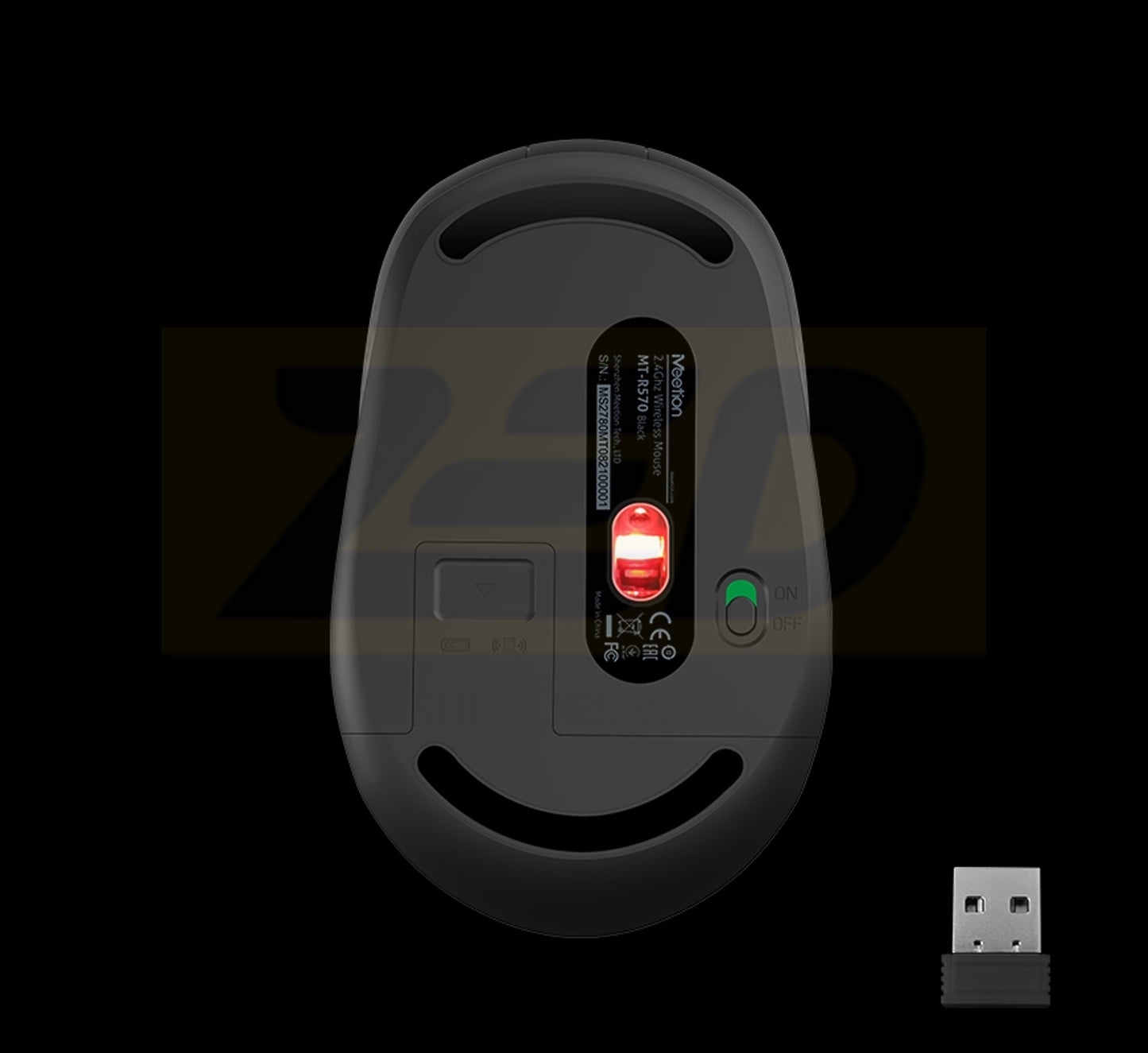 Meetion MT-R570 wireless office mute mouse