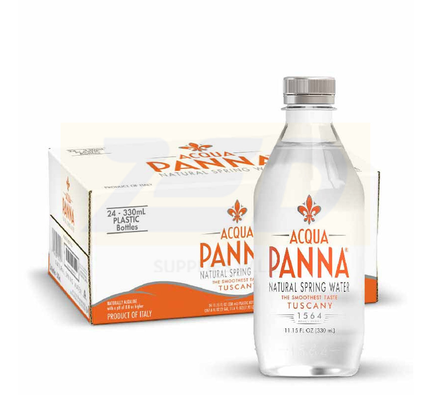 Acqua Penna Natural Mineral Water 24 x 330 ml - PET Bottle