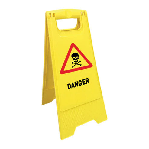 Sign Board YELLOW Break Free Design