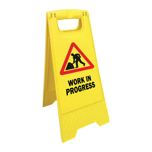 Sign Board YELLOW Break Free Design