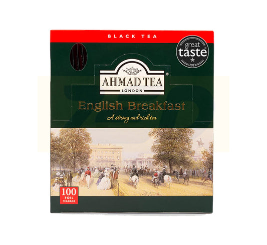 Ahmad English Breakfast Foil Tea Bag 100 Pcs