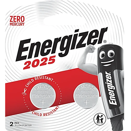 Energizer Lithium Battery 2025 2pcs