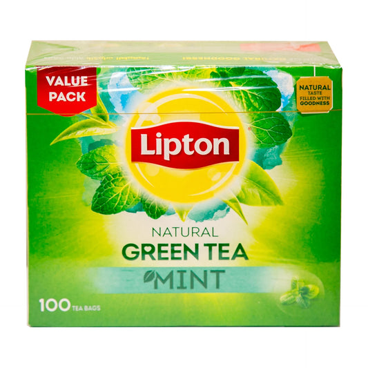 Lipton Mint Green Tea 50 Teabags 50x1.3g