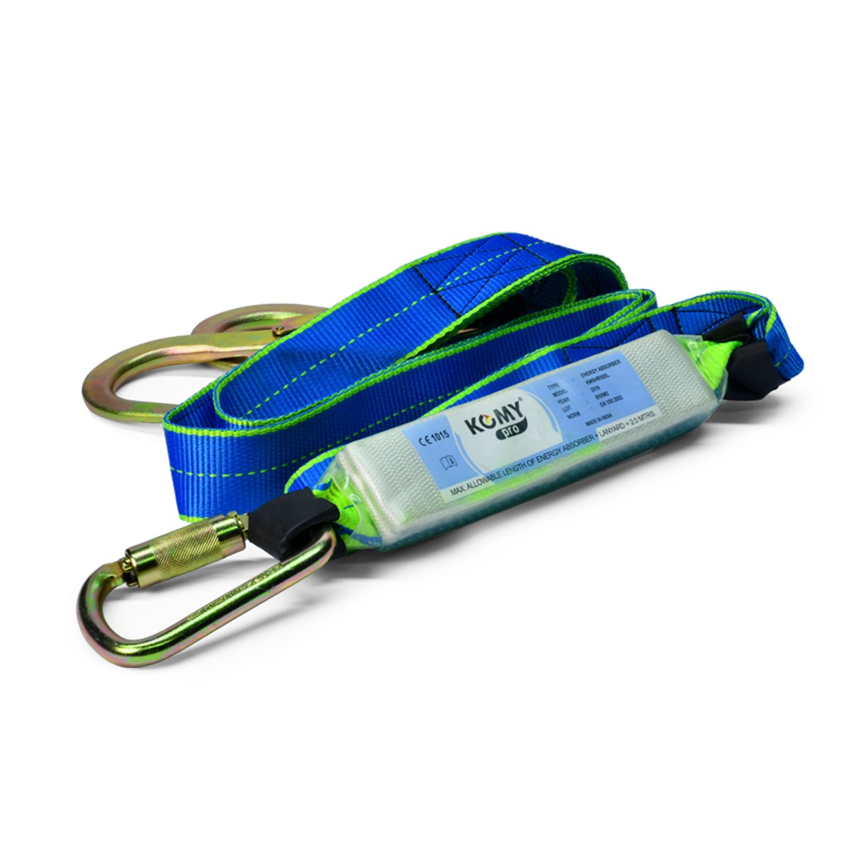 KOMY HARNESS: Safety Full Body W/D Hook & Shock Ab CE