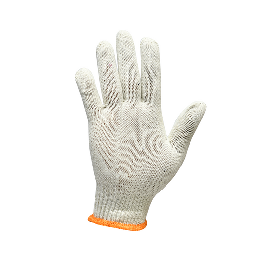 GLOVES: 100% Cotton Naturel White 400g
