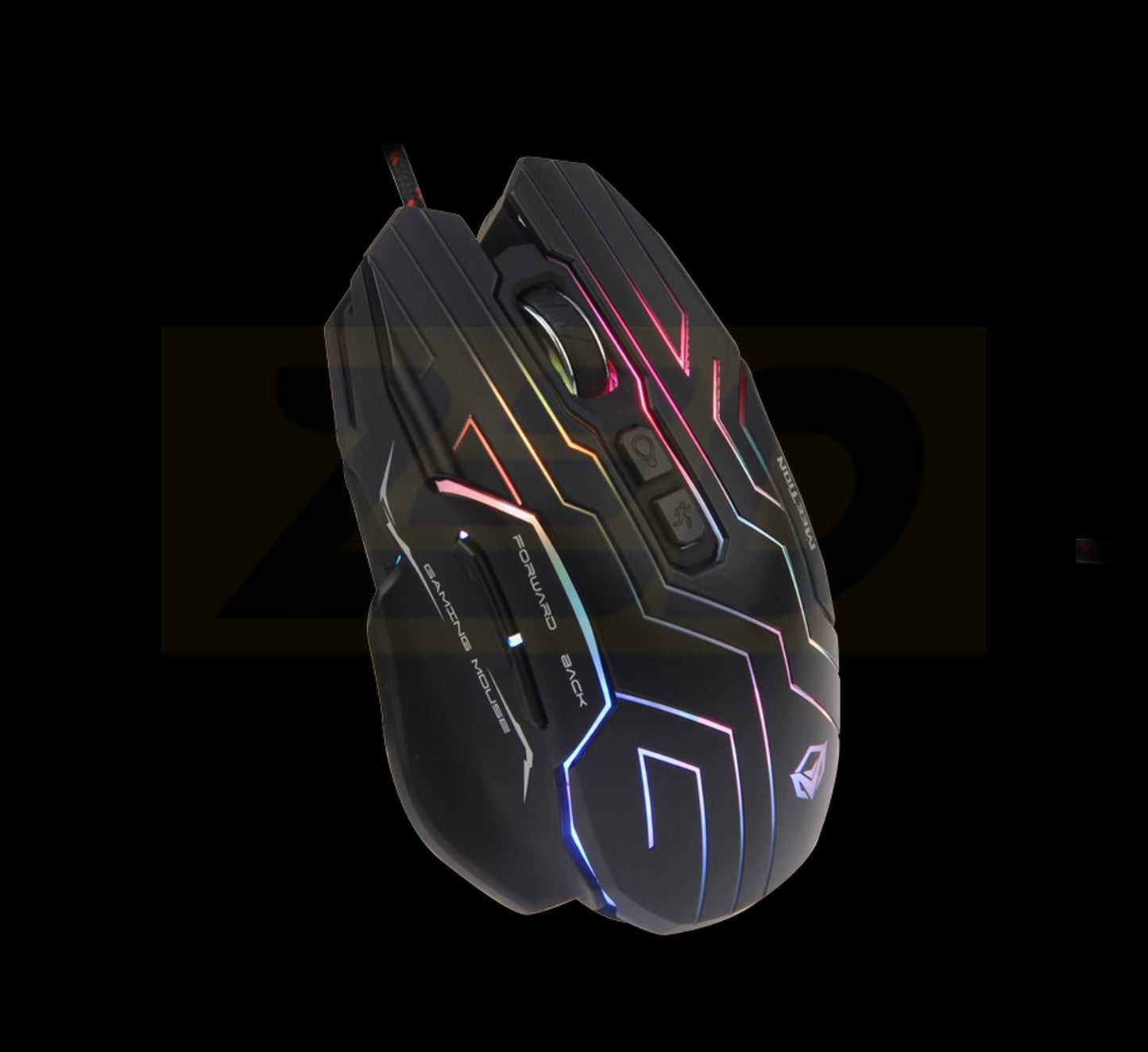 Meetion MT-GM22 Gaming Mouse With backlit Black 4800DPI